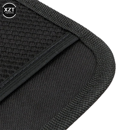 Car Storage Net Pocket Multi-use Leather Oxford Fabric Mesh Bag Auto Interior Phones Coins Cards Keys Organizer Stowing Tidying