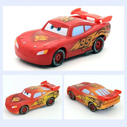 Disney Cars New Generation Color Changing Series Lightning McQueen Dr. Hudson 1:55 Plastic Diecast Model Children's Toy Car