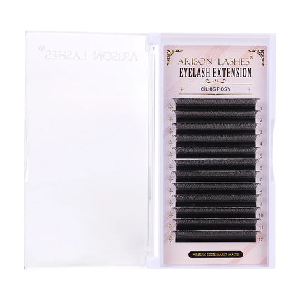 ARISON 2D YY Lashes Double Tips Eyelashes Extension Premade Volume Fan Y-shape False Eyelash Super Soft Cilios Y For Wholesale