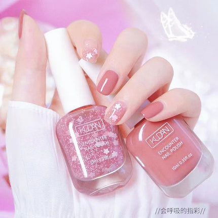 Esmalte De Uñas 10ml Quick Air Dry Nail Polish Glitter Water Go Through Peel Off Vegan Muslim Halal Nail Polish Лак Для Ногтей