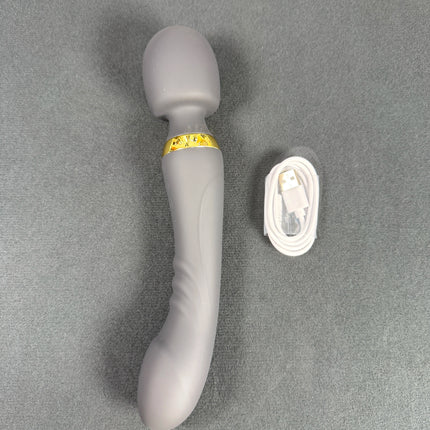 Double head vibration G Spot Vibrator Wand Womens Sex Toys Adult Sex Toys with 10 Vibrations Female Sex Toy Vibrater Dildo