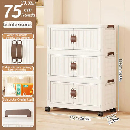 Folding Storage Cabinet Wardrobe / Armoire Rangement Pliable