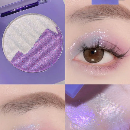 Pink Diamond Highlight Palette Glitter Mashed Potatoes Highlighter Makeup Gel Face and Body Brighten Natural Contour Shadow