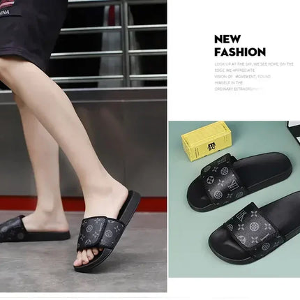 Man Summer Slippers Leather Sandals Comfortable Man Sandal House Sandals Sale Mens Slipper Flip Flop Shoes for Men Slippers