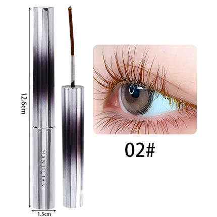 3D Curling Steel Tube Mascara Long-Lasting Extra Volume Waterproof Natural Lashes Beautify Eyelashes Korean Makeup Tool Mascara