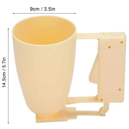 Kitchen Creative DIY Weight Donut Maker Hand-held Batter Dispenser Meatball Maker Waffle Doughnut Machine Cake Cream Dispenser