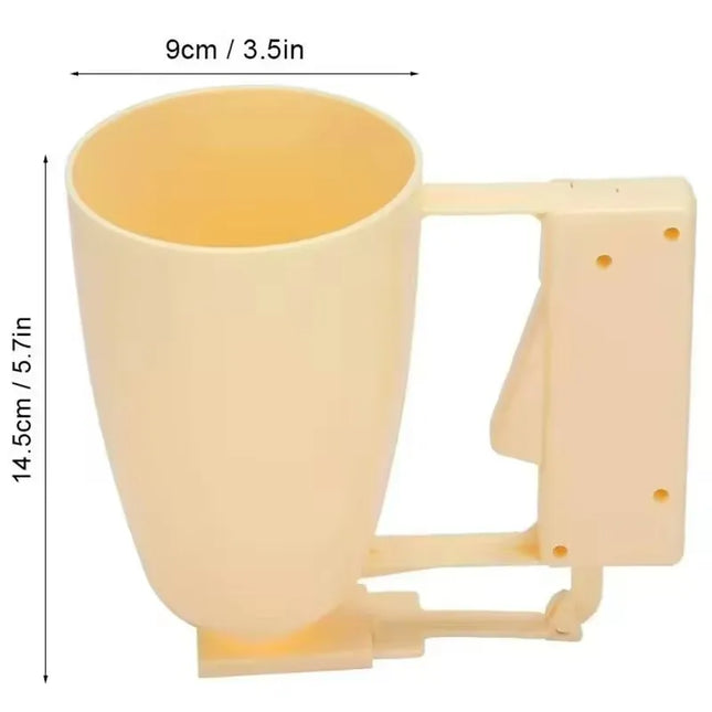 Kitchen Creative DIY Weight Donut Maker Hand-held Batter Dispenser Meatball Maker Waffle Doughnut Machine Cake Cream Dispenser
