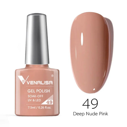 7.5ml Venalisa Nail Gel Polish HEMA FREE TPO FREE Full Coverage Semi Permanent Soak Off UV LED Gel Nail Polish Gel Varnish