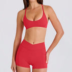 XL / Suit-watermelon red