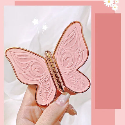 Butterfly Eye Shadow Six Color Eyeshadow Palette Easy to Color Glitter Matte Makeup Make-up For Women Korean Cosmetics Makeup