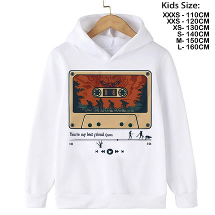 The Demogorgon Hawkins Cannibal Flower Hoodie Kids Cartoon Boys Girls Children Sweatshirts