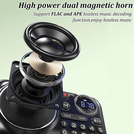 SANSUI F21 Bluetooth Speakers Mini Wireless Portable FM Radio for the Elderly Multifunctional Outdoor TF Card /USB Music Walkman