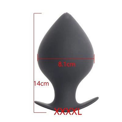 39-81mm Anal Plug Hard Silicone Butt Plug Fisting Men Prostate Massager Anal Beads Adult Sex Toys for Women Men Anal Dilator