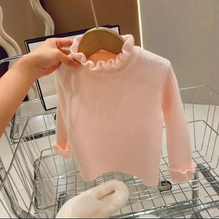0-7Y Autumn New Baby Boys Girls Clothes Baby Sweater Toddler Knit Sweater Newborn Knitwear Long Sleeve Cotton Baby Pullover Tops
