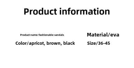 2024 New Ultra Soft Casual Sports Wear-Resistant Outdoor Elevated Slipper Sandals Couple Model Slippers For Women