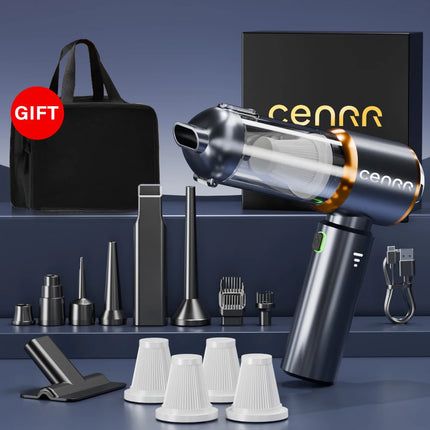 CENRR NEW Car Vacuum Cleaner Mini Powerful 998000PA Portable Vacuum Cleaner for Home Appliance Handheld Blower Car Cleaner