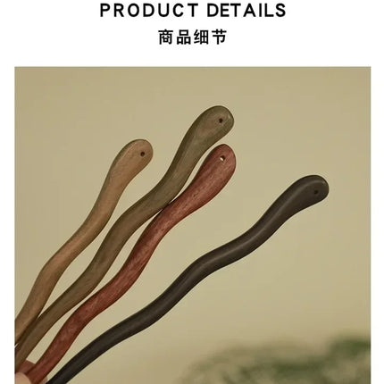 Vintage Wood Hair Sticks for Women 집게핀 Hair Accessories Chinese Style Hairwear Hairpins Jewelry Украшения Для Волос 비녀