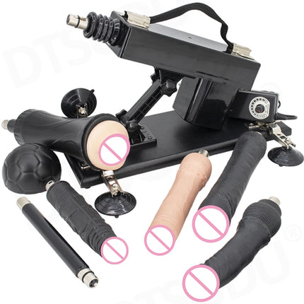 A2 Sex Machine for Women Automatic Men, Masturbation Machine With 3XLR Dildos Attachments Telescopic Sex Toys