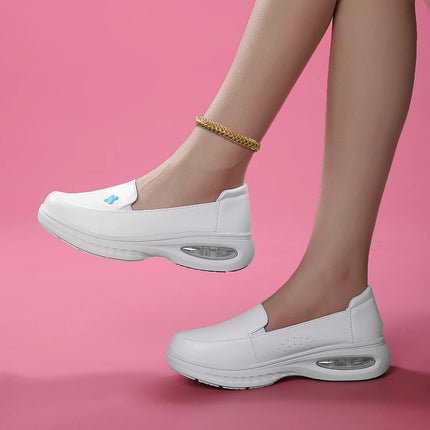 Nurse shoes for women, comfortable soft-soled flat shoes, non-slip, breathable, long-term standing without tired feet, special w