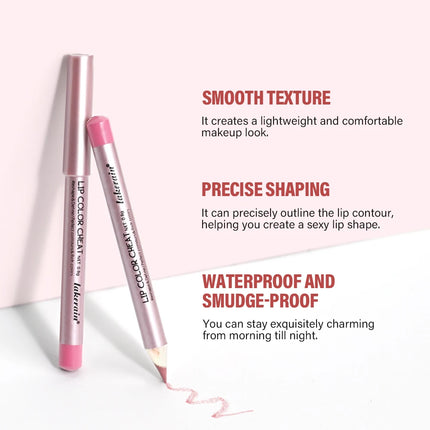 Mini Lip Liner Pen Pillow Intimacy High Color Define Sexy Lips Precision Waterproof Long-lasting Girlfriend Gifts Lip Liner Pen