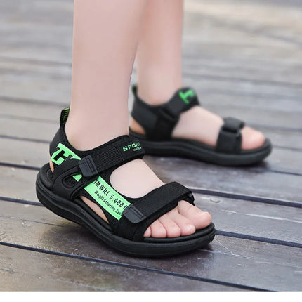 2026 Summer Kids Sandals Breathable Boys Sandals Soft Comfortable Children's Shoes Outdoor Beach Girls Lightweight Slippers