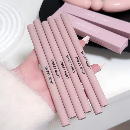 Double Head Lying Silkworm Pen Waterproof Lasting Matte Pearl Fine Brightening Shadow Pen Under Eyelid Outline Eyeshadow Pencil
