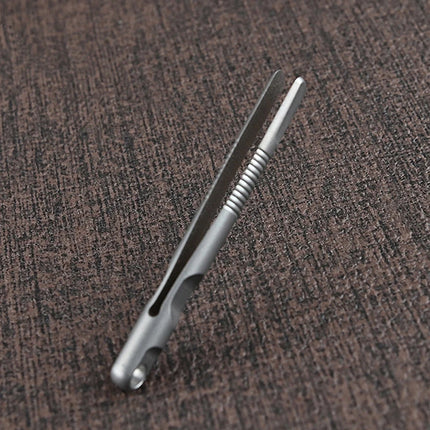 Mini Titanium Tweezers Small TC4 Titanium Alloy Clip Portable Tweezers Nipper EDC Outdoor Tool Outdoor Pocket Maintenance Tool