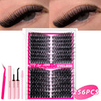 256P 80D Fluffy / D / 0.07mm|MIX