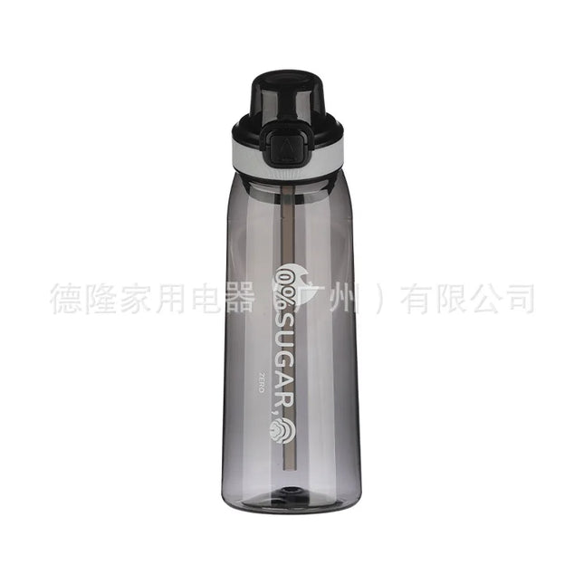 1pc 1000ml Air Flavored Water Bottle With 1pc Random Flavor Pods Sports Straw Cup Tritan For Outdoor Sports Fitness BPA Free