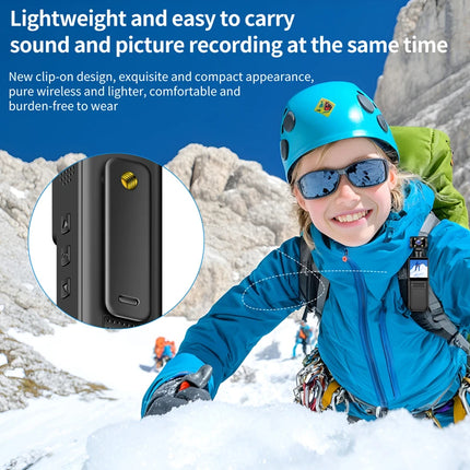 New Handheld 4k Hd 180 ° Rotating Mini Portable Camera Wearable Night Vision Sports Camera Outdoor Activity Recording