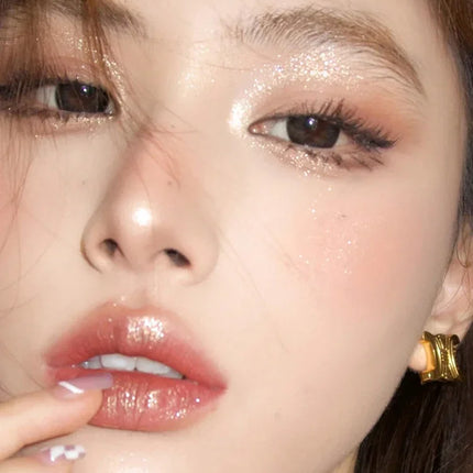 Glitter Pink Lying Silkworm Pen Color Natural Brightening Matte Eye Shadow Pencil Shimmer Glue Eyeliner Waterproof Korean Makeup