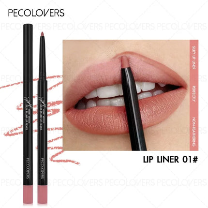 Nude Lip Liner Lipstick, Depicting The Outline of The Lips, Creating A Full and Charming Lips, Long-lasting, Lip Cosmetics