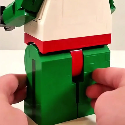 IN STOCK MOC Enlarged Version Building Block Character Model Ornament 40649 40819 Assembly Bricks Christmas Adults Kid Toys Gift