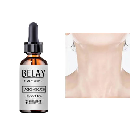 Lactobionic Acid Shrink Pores Serum Korean Cosmetics Fade Fine Lines Anti-Aging Face Care Whiten Moisturizing Skin Care Products