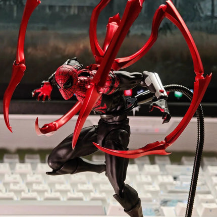 Mess Toys Superior Spider Man Ultimate Neighbor Kaine Peter Parker Messtoys Spiderman Action Figure Model Gifts Toys