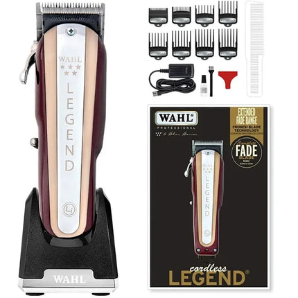 Wahl Professional Cordless Hair Clipper - 5 Star Magic Clip, Vapor, Senior, Legend