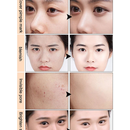 Small Mushroom Head Air Cushion Concealer Isolation Moisturizing Brighten Beauty Cream Bb Brightening Skin Tone Beauty Air 2cloS