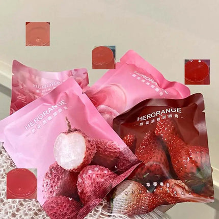 Moisturizing Lip Balm Natural Plant Hydrating Soothing Anti Dryness Anti Crack Multi Fruity Jelly Fresh Daily Lip Care