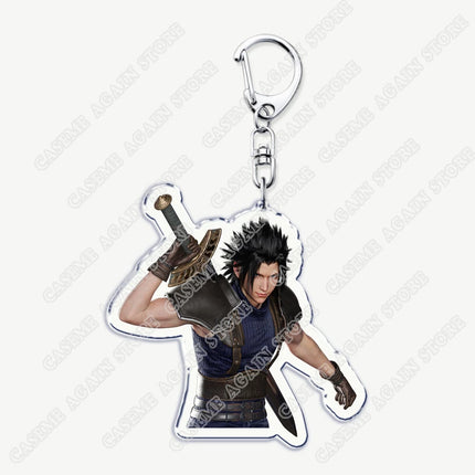 Popular Game Keychains for Accessories Key Chain Jewelry Keyrings Cloud Strife Ffvii Tifa Sephiroth Vincent Valentine Fans Gifts