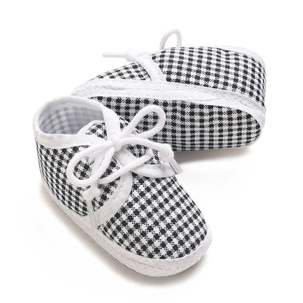 Multiple Options Newborn Baby First Baptist Shoe: Newborn Boy and Girl White Baptist Shoes Soft Sole Walking Shoes Size-9CM-10CM