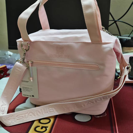 Replica Shoulder Bag Mini Soft Insulation Bag Outdoor Portable Travel Lunch Bag Upgraded Insulation Oxford Cloth Materia