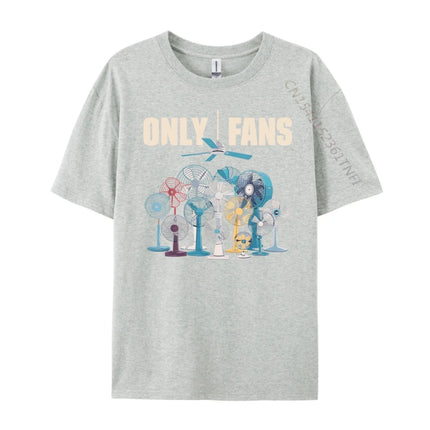 Only Fans Mens Clothing Plus Size Men's Fashion Short Sleeve Clothing Print Cotton Tee Shirts