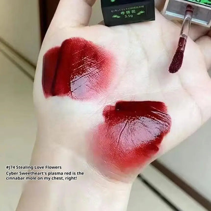 Girlcult Black Shimmer Lipgloss Pearlescent Chameleon Glitter Lip Tint Lip-Plumping High Shine Moisturizing Lipstick 3.5g
