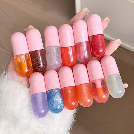 SHAQINUO Lip Gloss Set, Long-Lasting, Pigmented, Hydrating & Moisturizing with Mirror-Like Shine and Glitter, Perfect for Gifts