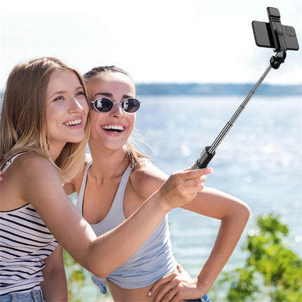 FGCLSY Bluetooth Wireless Selfie Tripod with Fill Light 360 Degree Rotation Remote Shutter is Suitable for Travel Shooting