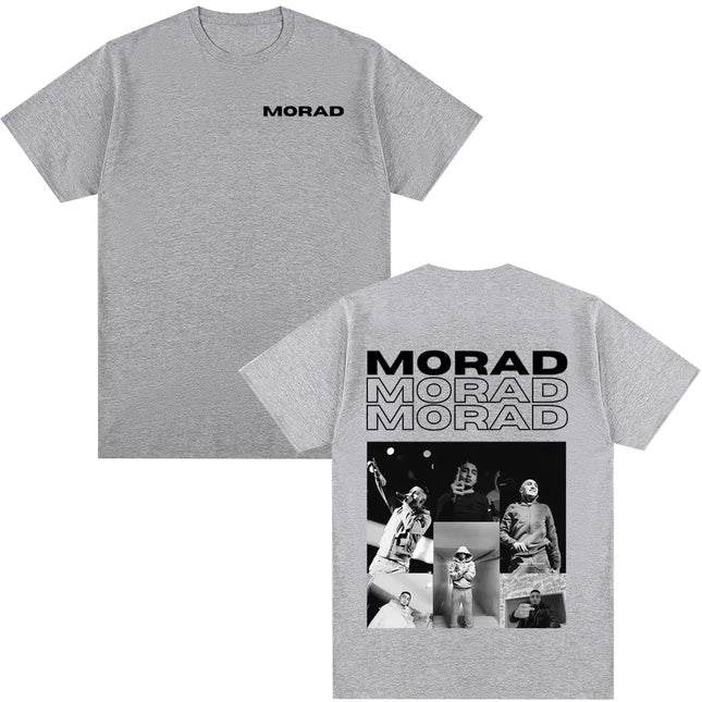 Rapper Morad MDLR Album Merch T Shirt Men Women Clothing Casual T-shirt Fashion Hip Hop Short Sleeve T-shirts Streetwear