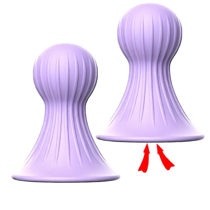 Colorful Silicone Nipple Suckers Set Soft Suction Cup Breast Teaser Sensual Nipple Stimulation Sexual Toy for Couples