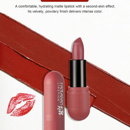 Matte Lipstick Set 6 Colors Velvet Texture Long Lasting Non Drying Lip Makeup Women Gift Box
