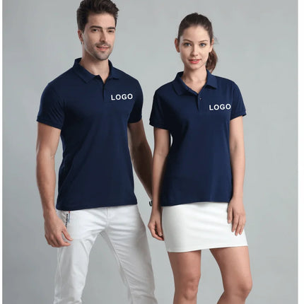 Summer Casual Polo Shirt Cheap Breathable Customized Polo Personal Company Group Custom Logo Print Embroidery Work Polo shirts