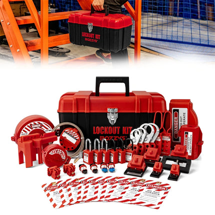 Lockout Tagout Kit,Loto Safety Padlocks,Breaker Lockout, Hasps,Electrical Plug Lockout Tags, Lock Out Tag Out Locks